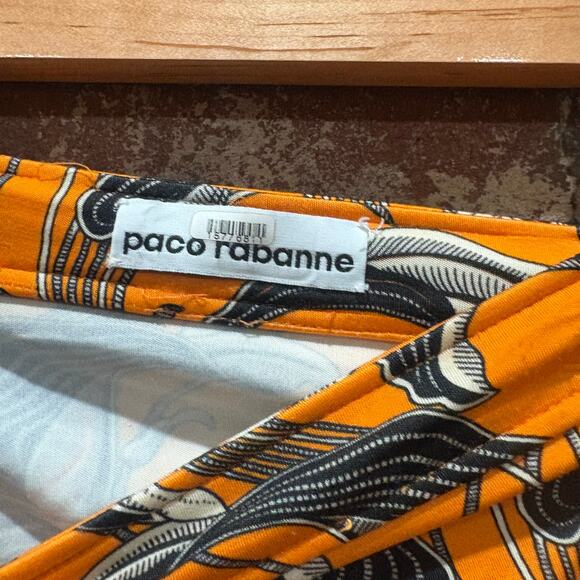 Paco Rabanne Jupe Wrap Skirt Size 38 or US Size 4 - Picture 13 of 16